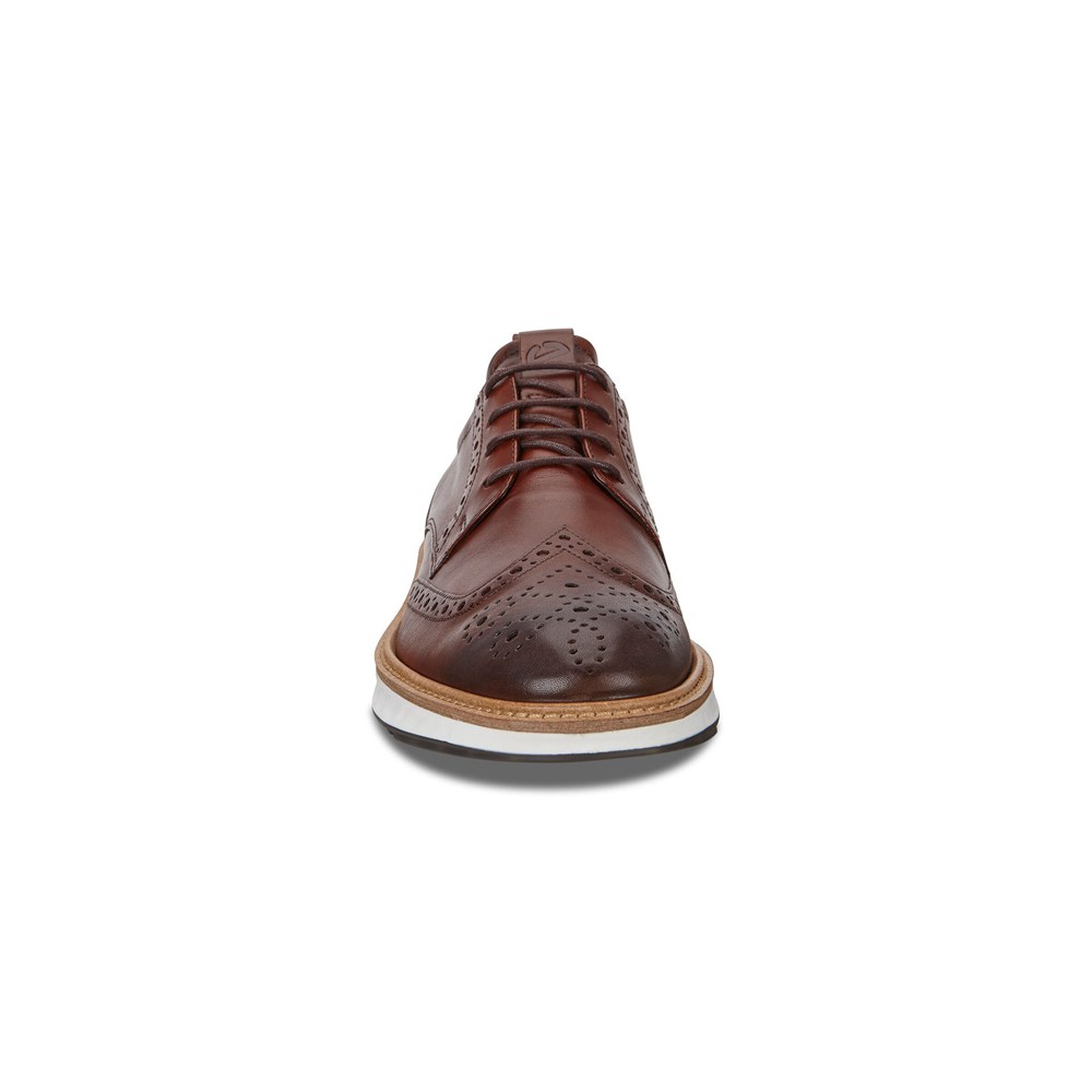 Zapatos De Vestir Hombre - ECCO St.1 Hybrid - Marrom - JFC481026